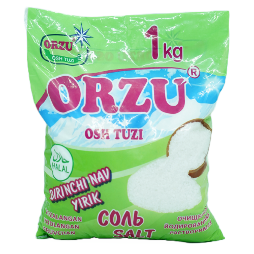 Orzu osh tuzi 1kg - The first variety is large